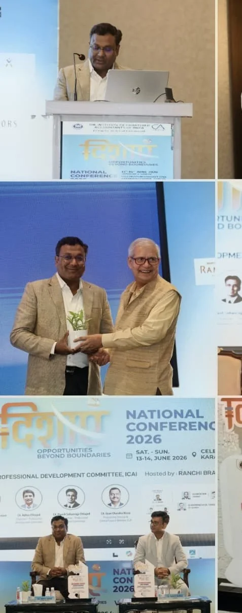 CA Rahul Saraf at ICAI National Conference 2026